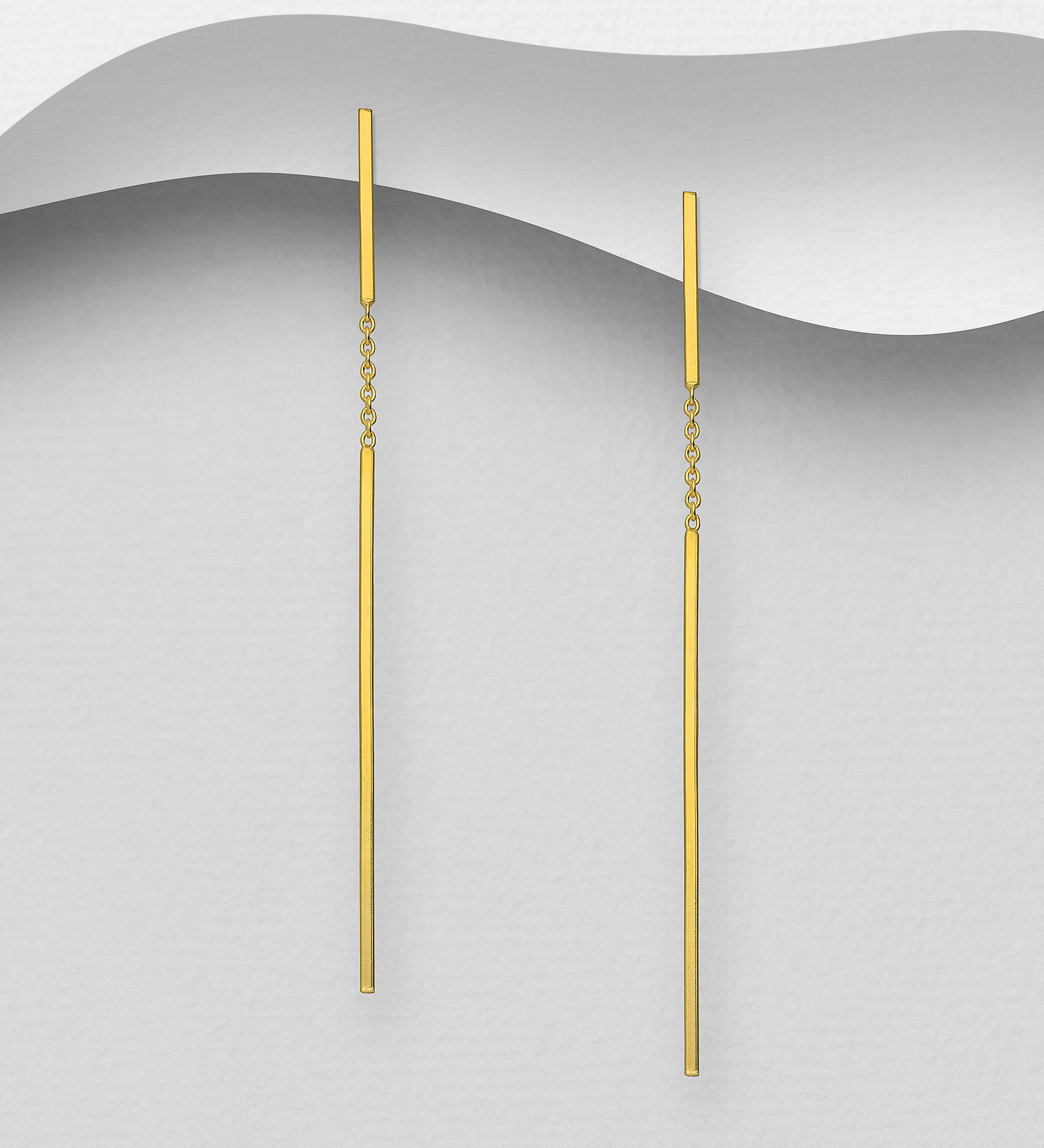 Sterling Silver Push-Back Earrings