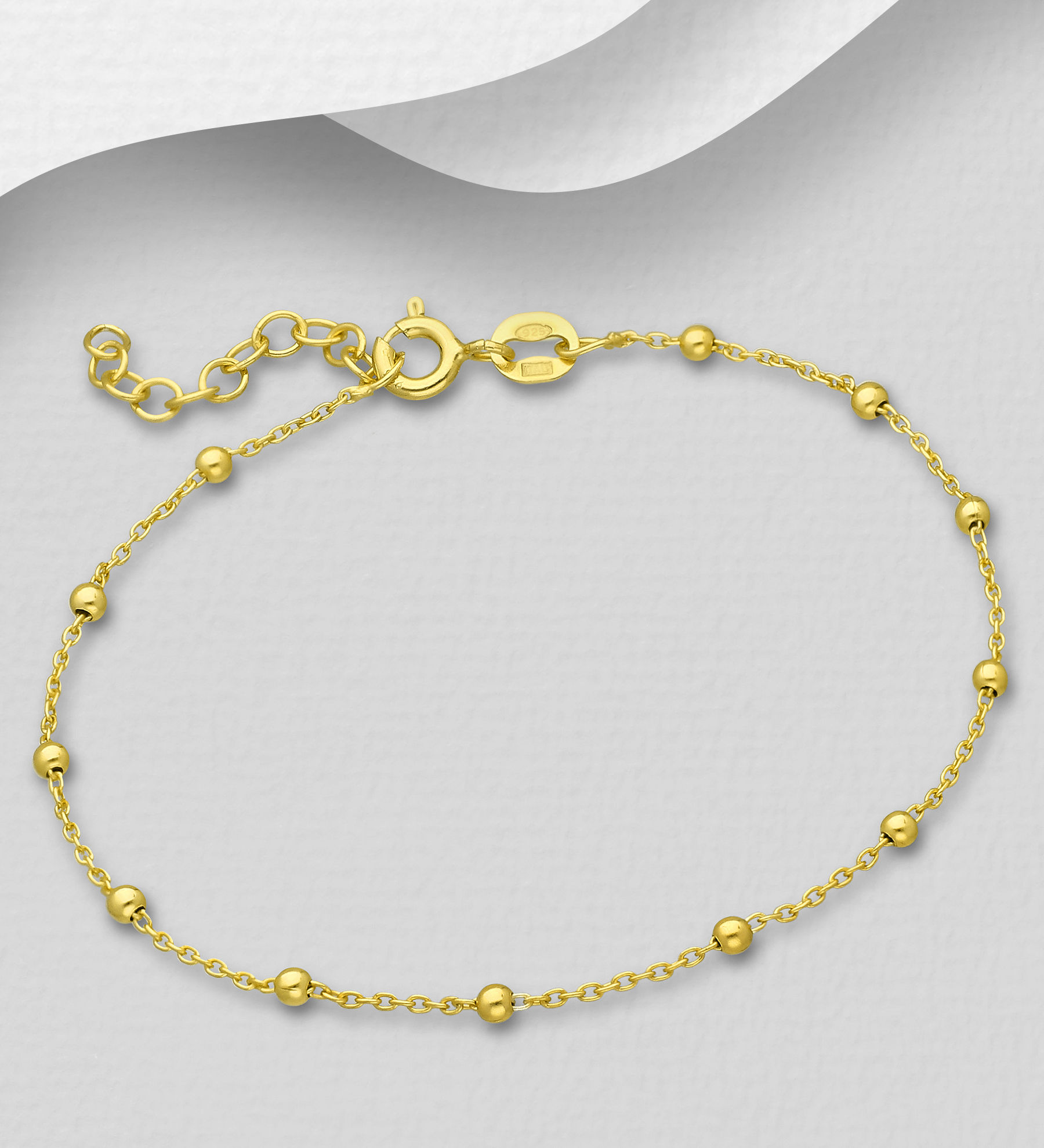 Sterling Silver Ball Bracelet