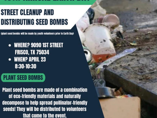 VT Seva Dallas Earth Day 2022