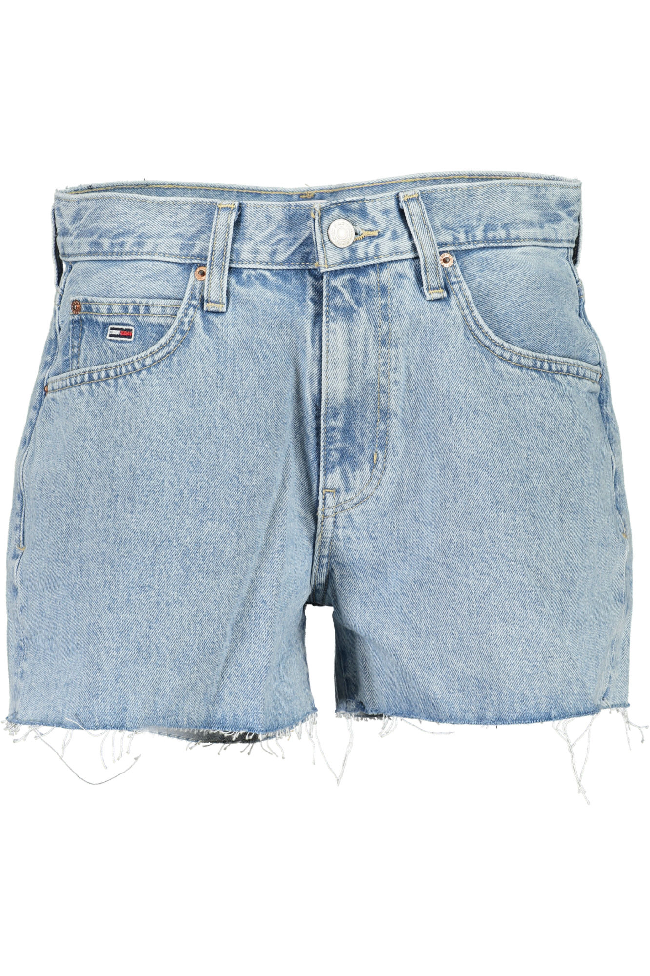 TOMMY HILFIGER JEANS SHORT WOMEN BLUE