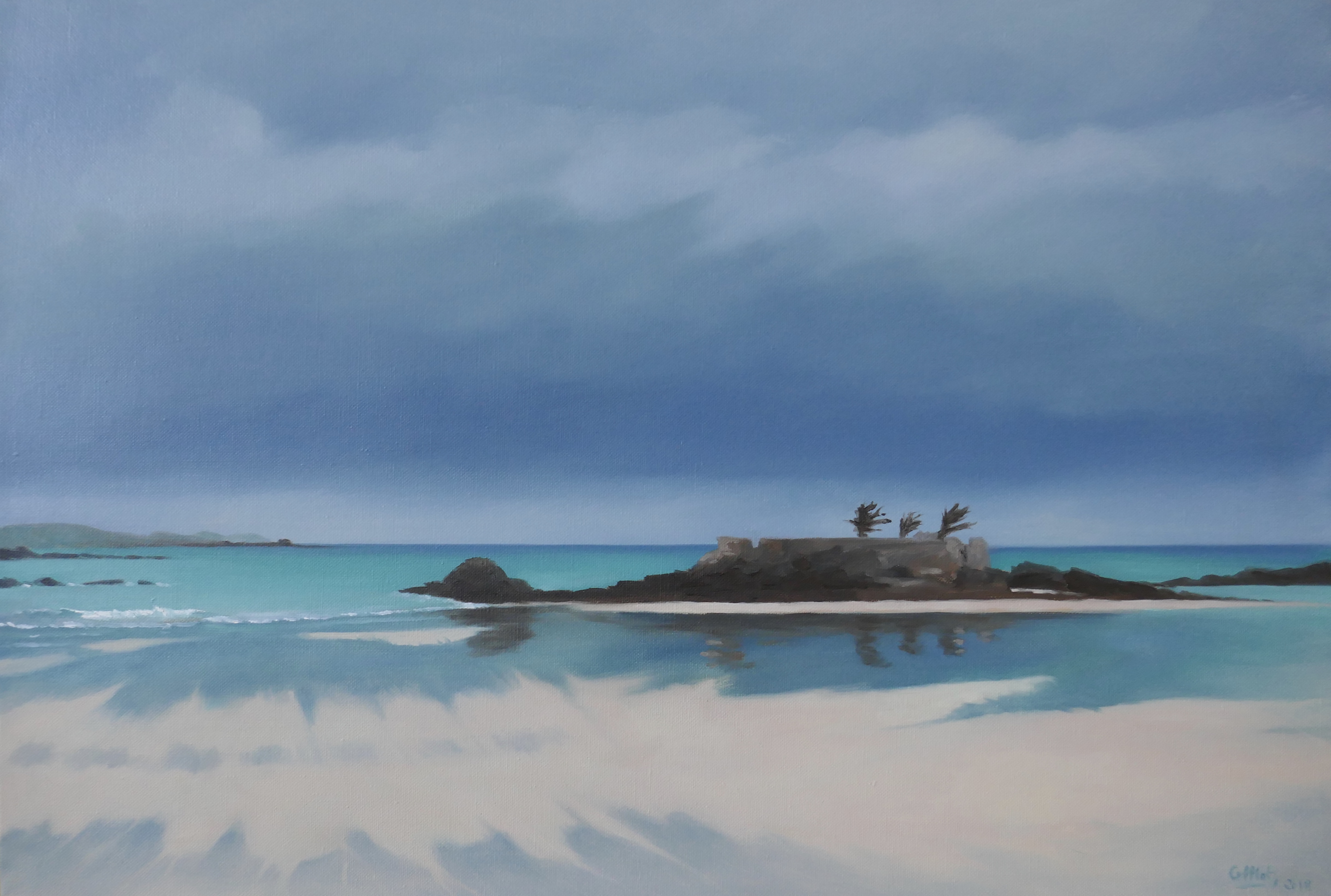 Plage de Port Hue à Saint-Briac