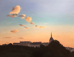 Lever de soleil sur Saint Pierre