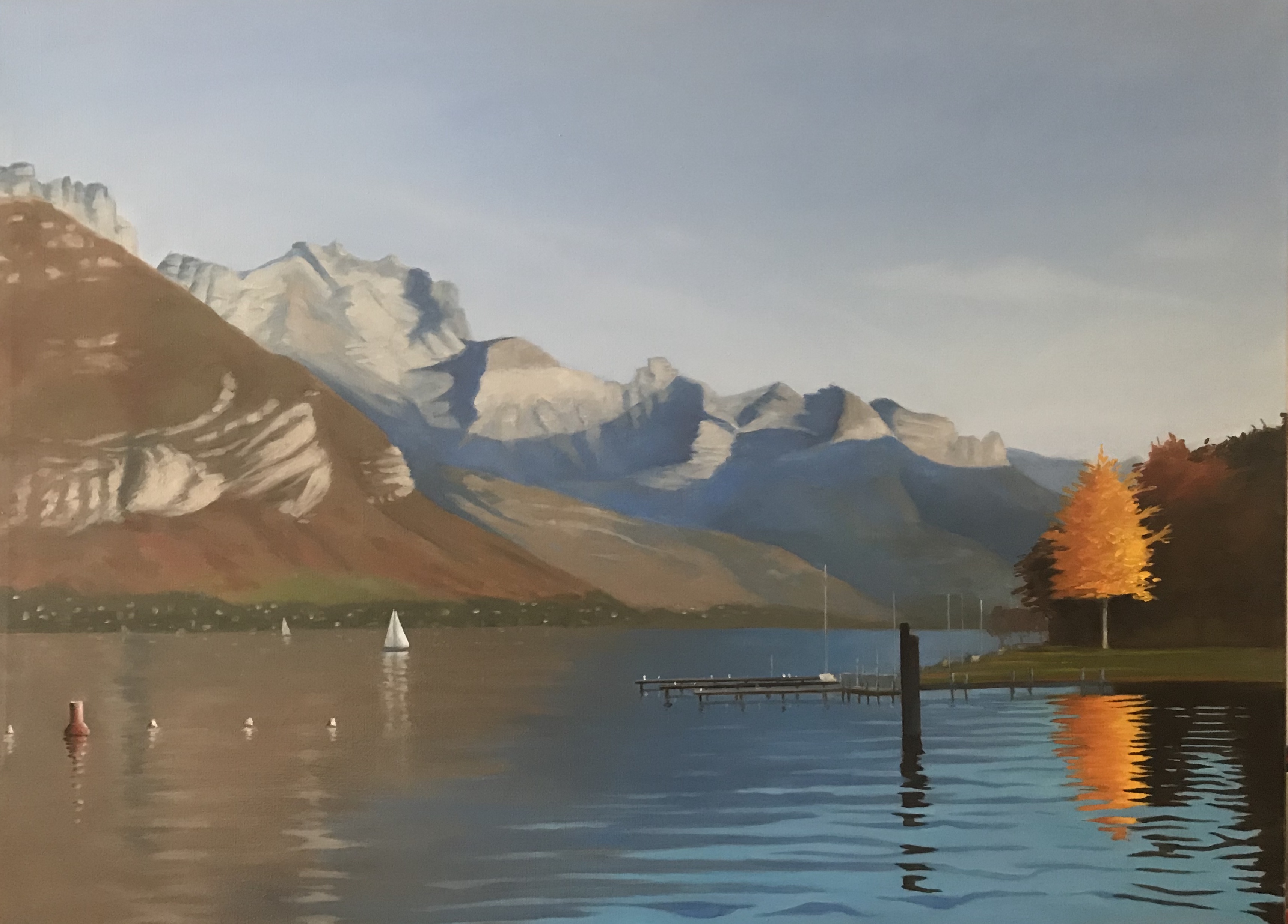 Automne sur le Lac d'Annecy