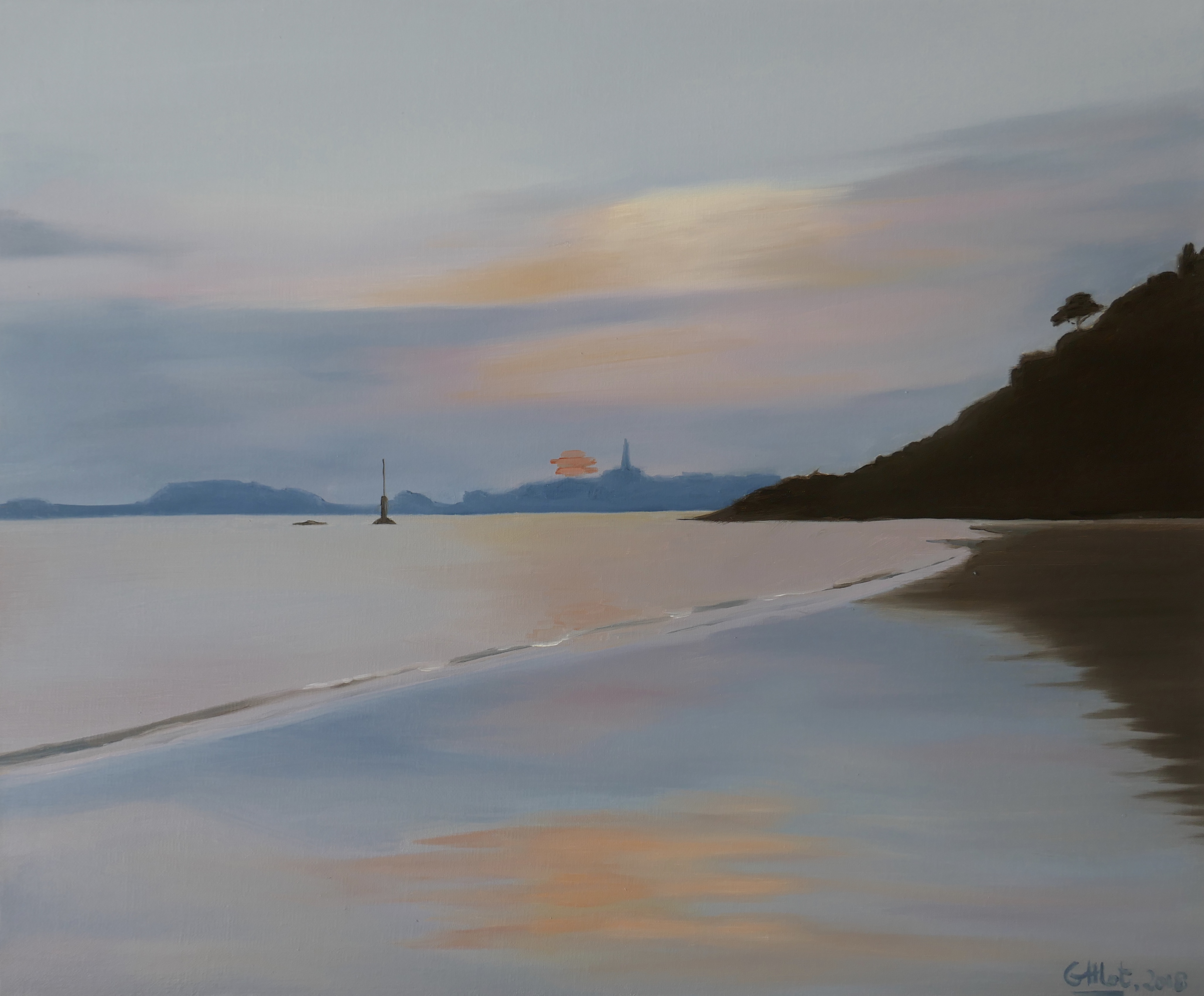 Lever de soleil sur St Malo