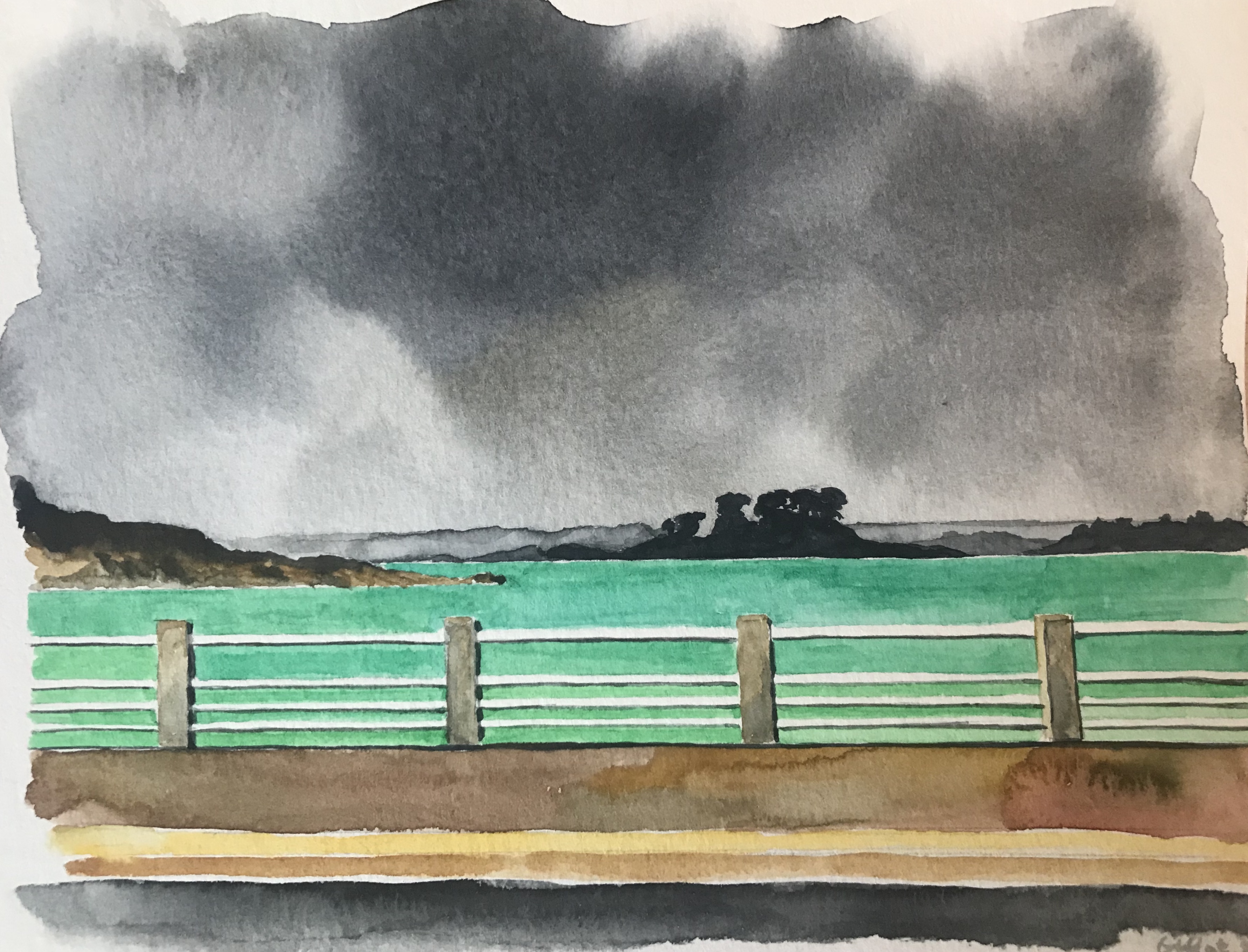 Le balcon d'émeraude