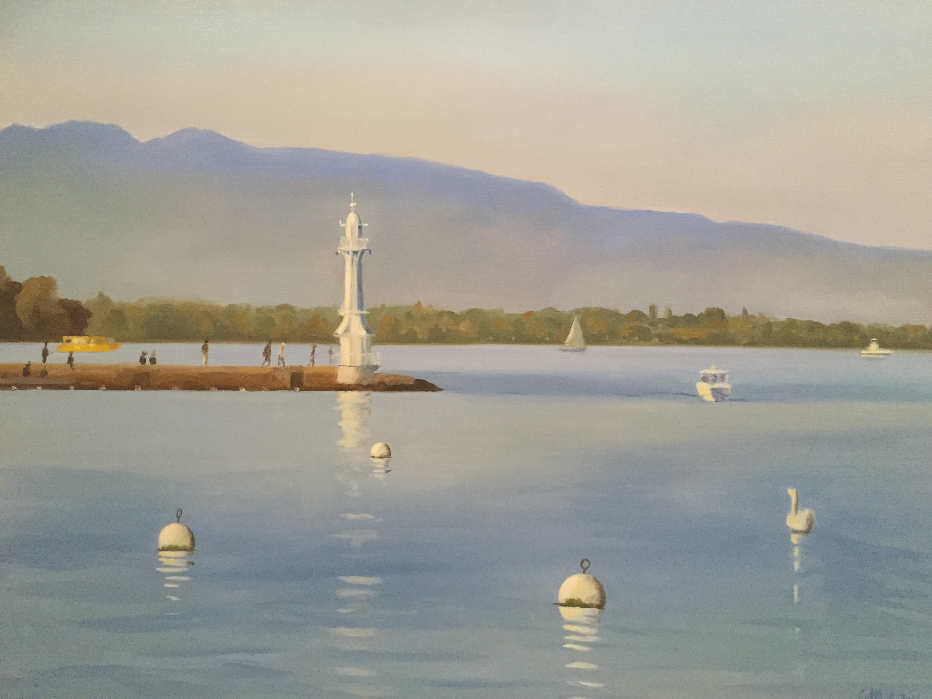 Le phare des Pâquis
