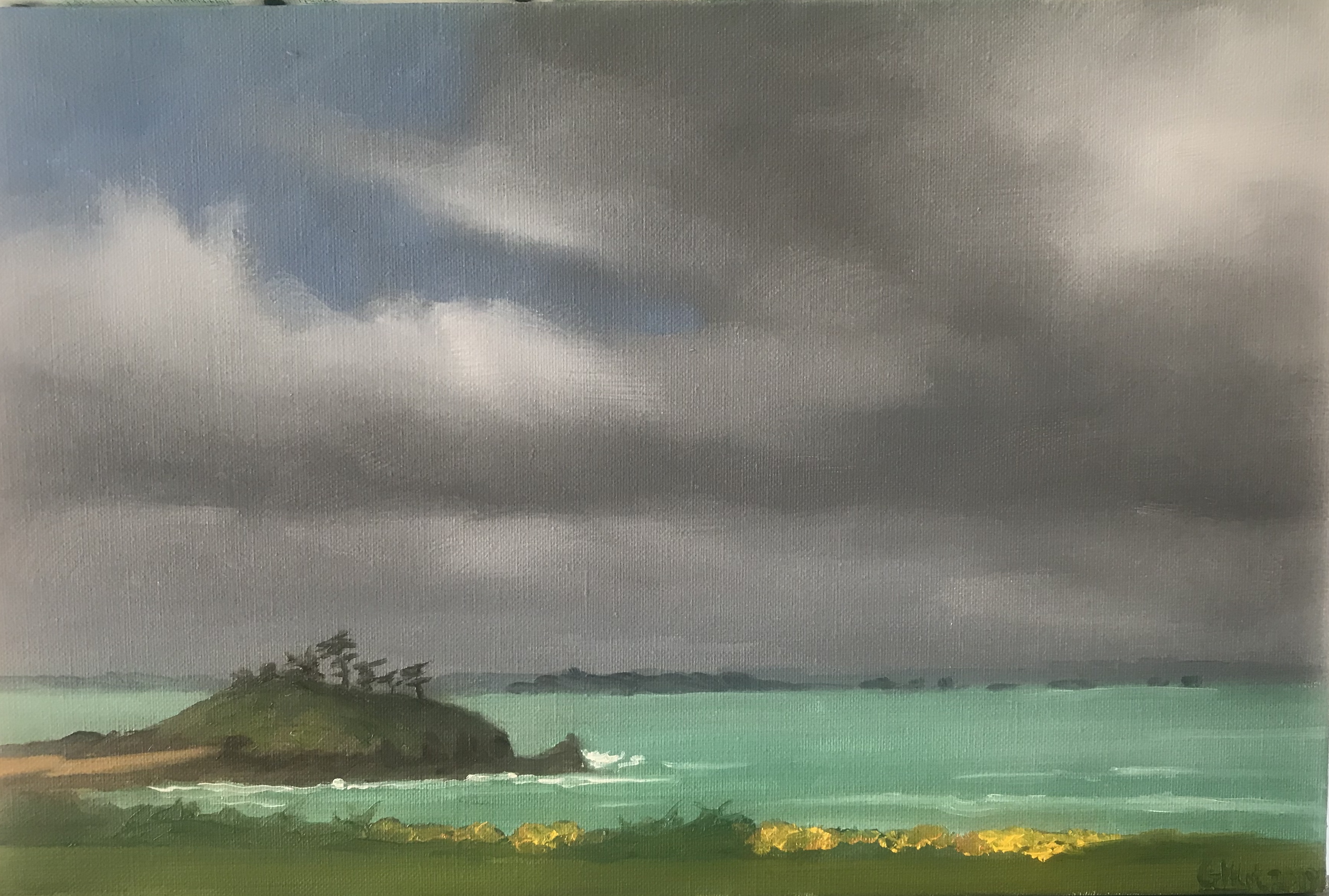 Dinard Golf dans la tempête