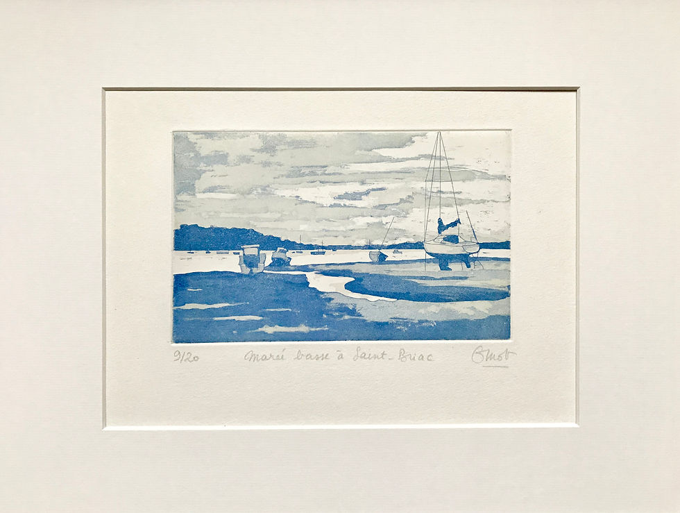 Thumbnail: Low tide in Saint-Briac