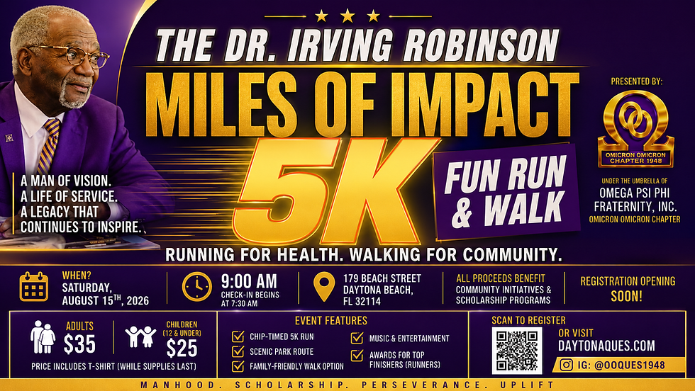 The Dr Irving Robinson Miles of Impact 5K