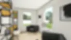 3 bed 2 bath 1,159 sq ft.