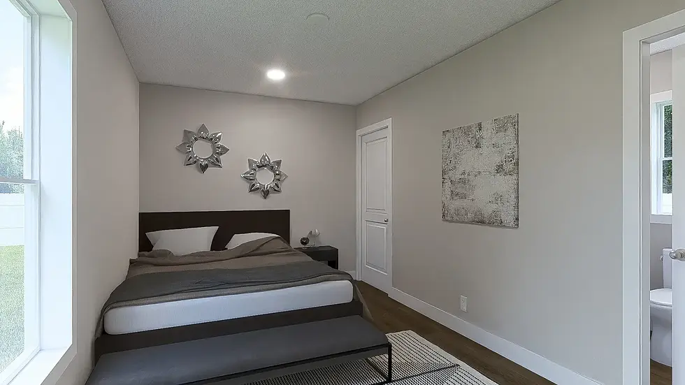 1 bed 1 bath 660 sq ft.