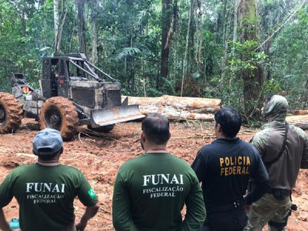 ÚLTIMA HORA: PF, Ibama e Funai realizam nova operação para combater crimes ambientais em Vilhena