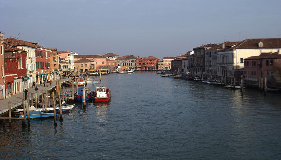 Murano panoráma, tér-kép