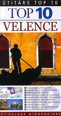 Top 10 Velence - könyv, tér-kép