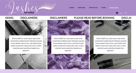 Purple feather logo with elegant design elements.