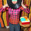 Thumbnail: Disco Inferno Henley Blouse - 8