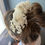 Thumbnail: White Floral Hair Comb