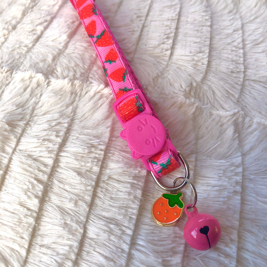 Thumbnail: Fun Fruit Breakaway Safety Collar with Charms