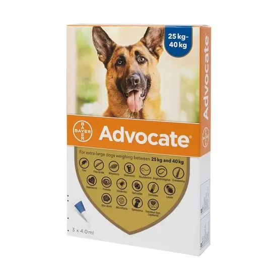 ADVOCATE SPOT ON 25-40kg 1pipette