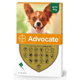 ADVOCATE SPOT ON up to 4kg 1pipette