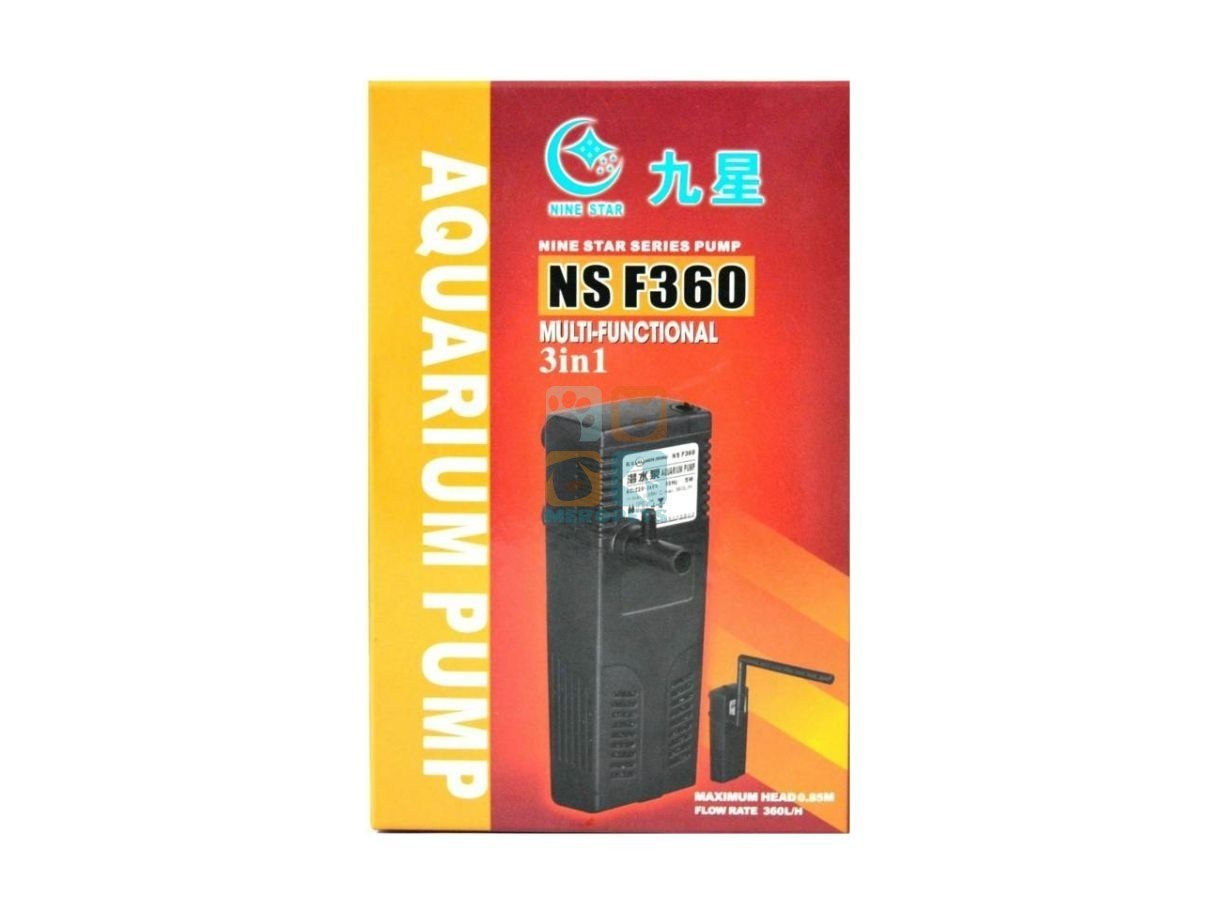 Internal Filter 3 in 1 NS F360 360L/h Minjiang