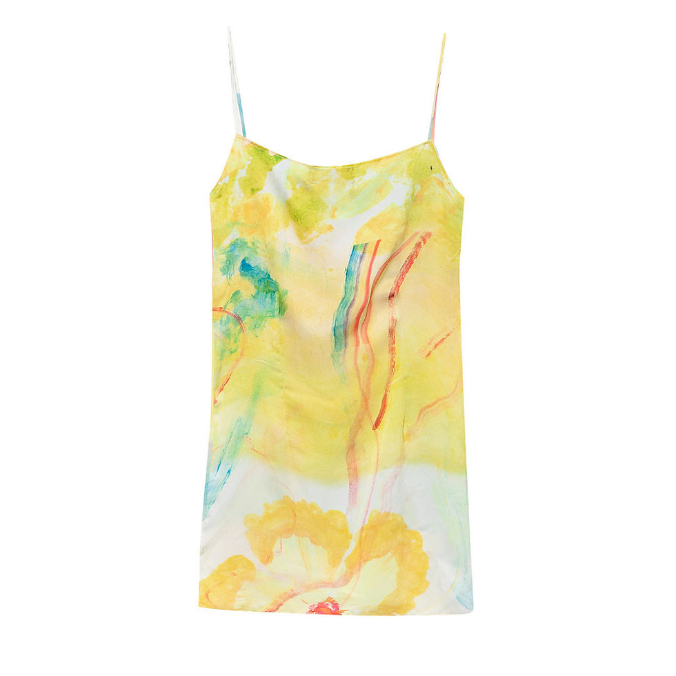 Miniatura: Handpainted Flowed  Top