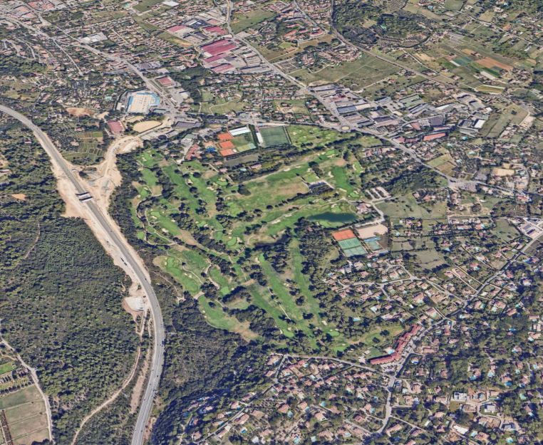 La Paoute aerial view