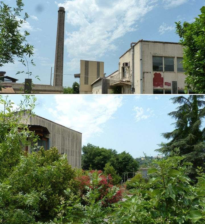 Biolandes (previously Bertrand Frères) brownfield site in Grasse
