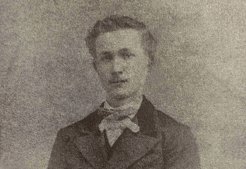 Emile at nineteen. Illustration from his grandson's book.