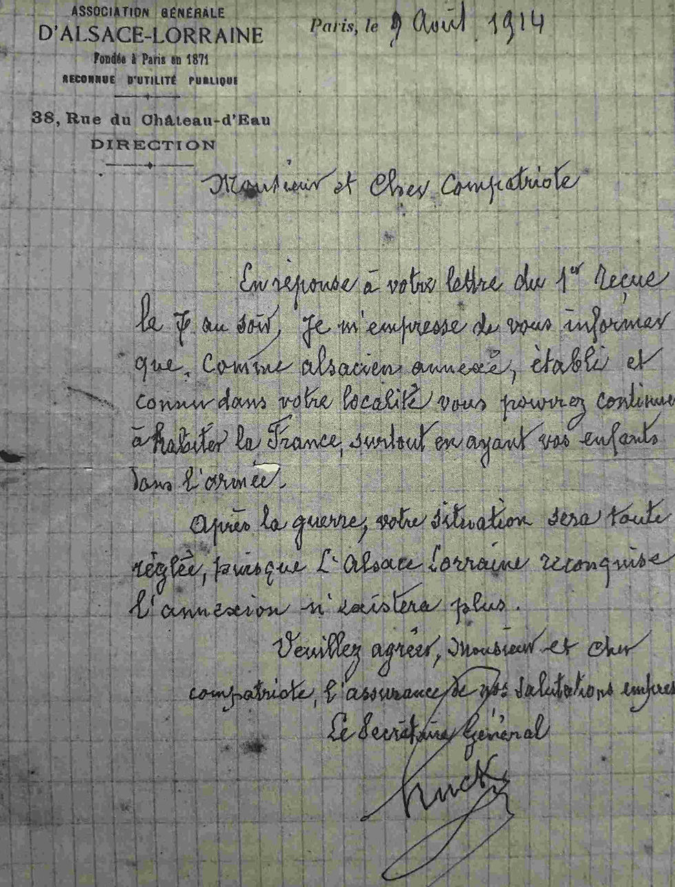 Emile Litschgy permission to remain