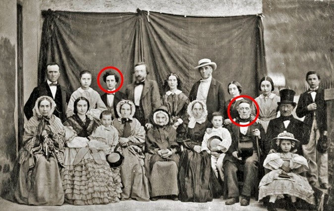 Family photograph by Charles Negre, 1860
