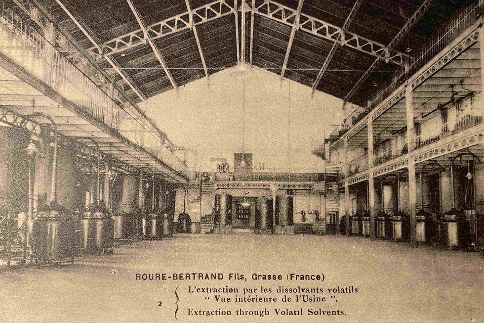 Solvents hall, Roure-Bertrand