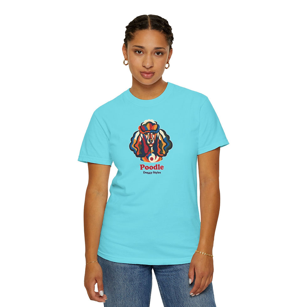 Thumbnail: Poodle Pop Art T-Shirt — Unisex