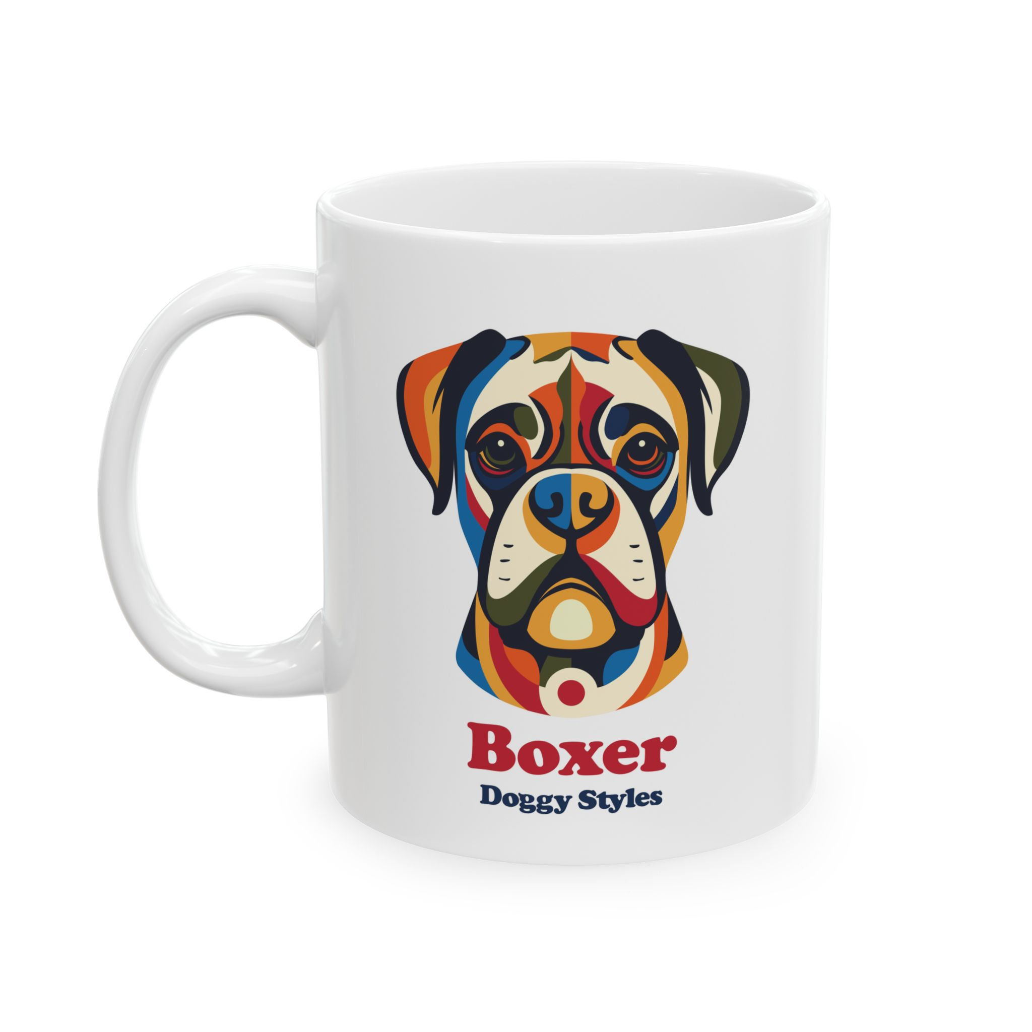 Boxer Pop Art Mug RH