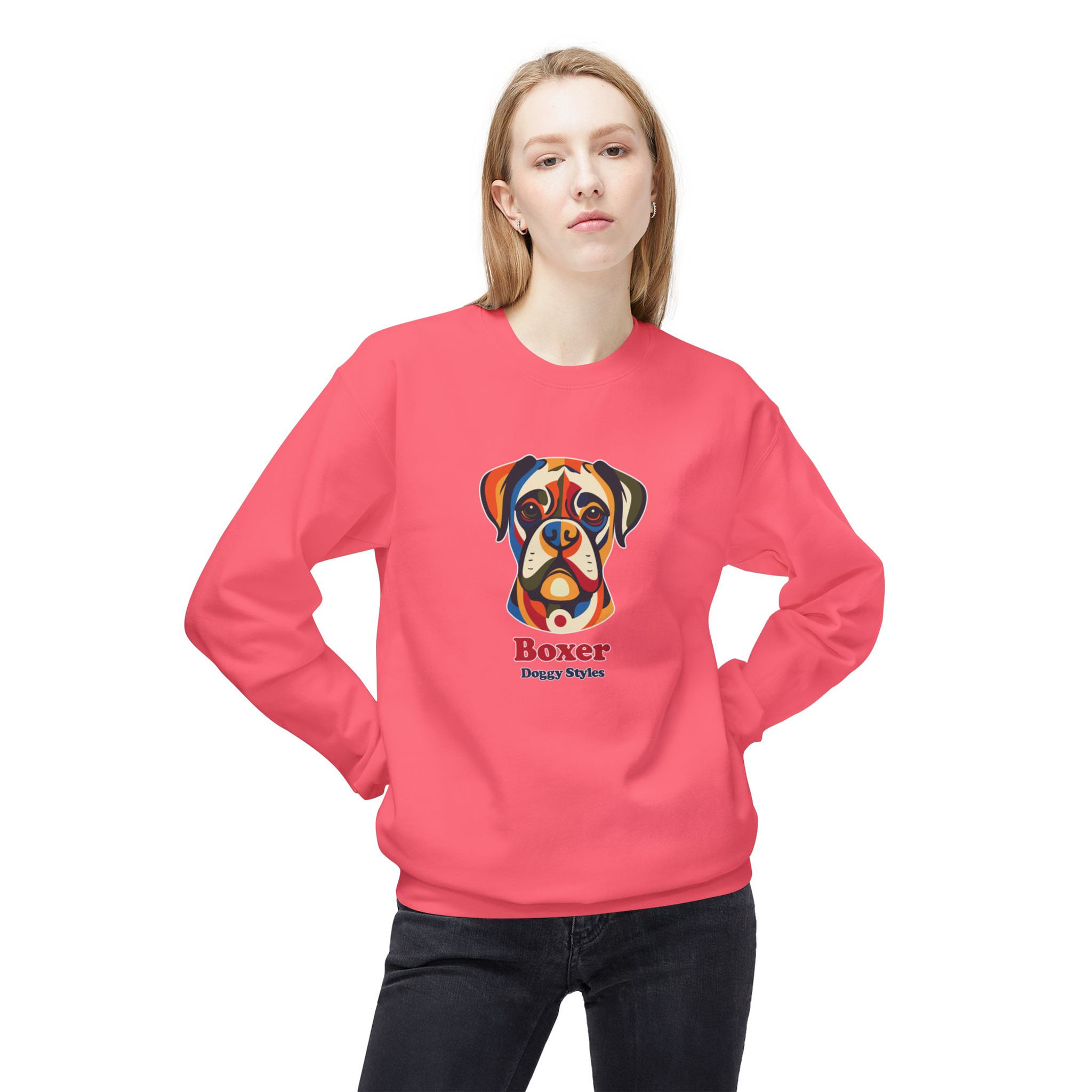 Boxer Pop Art Unisex Sweatshirt
