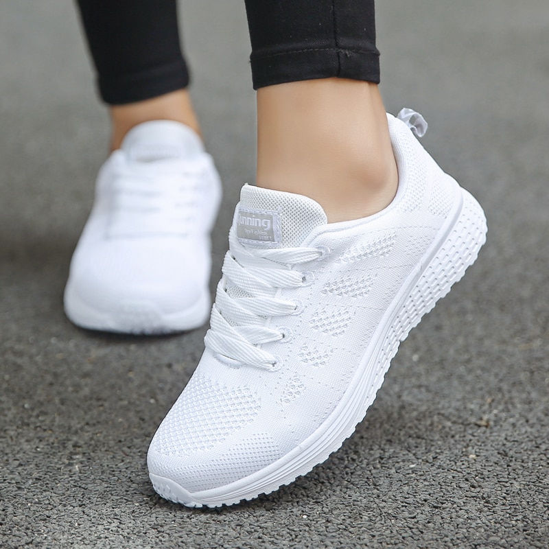 Thumbnail: Fashion Women Sneakers Soft Women Vulcanize