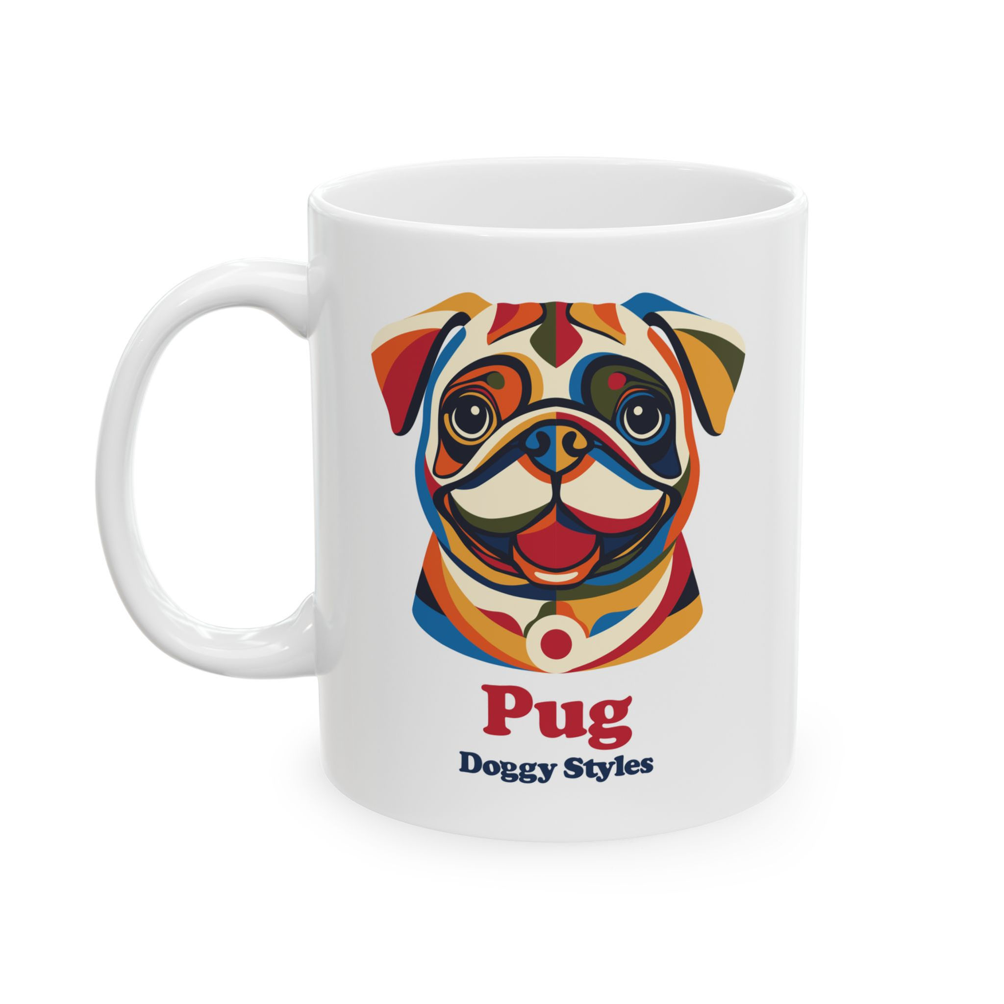 Pug Pop Art Mug RH