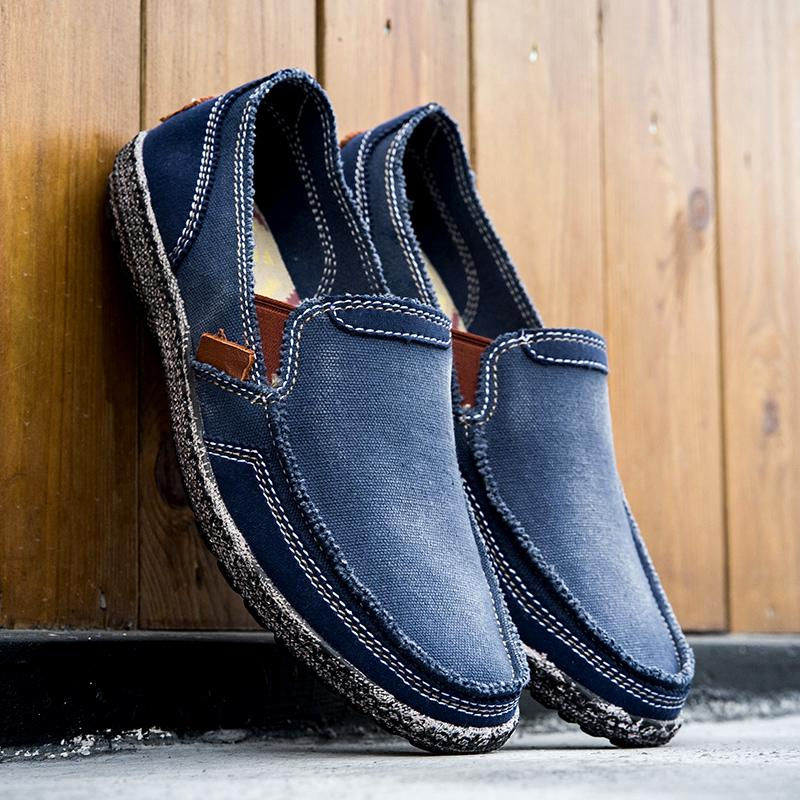 Thumbnail: Men's Canvas Outdoor Boat Shoes
