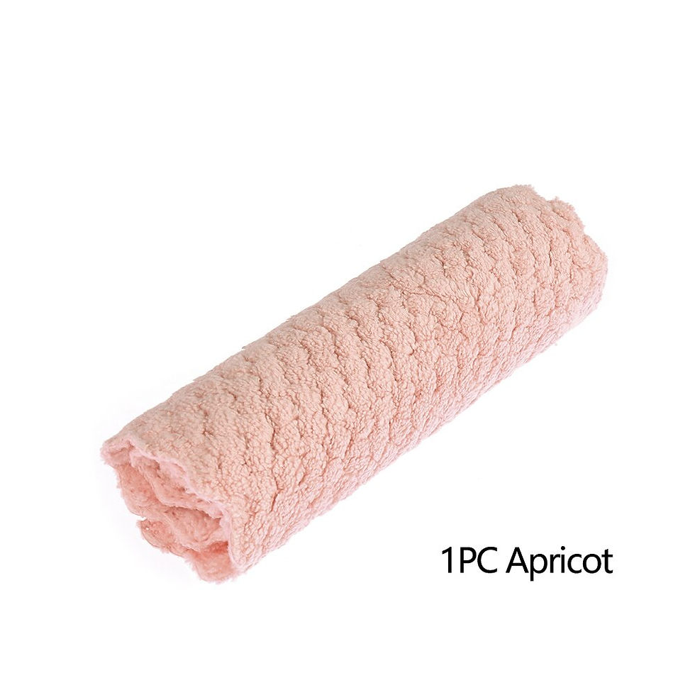 Thumbnail: 1PC Anti-Grease Dish Cloth Bamboo Fiber Scouring Pad Magic Cleaning