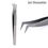 Thumbnail: 1 Pcs Eyelashes Tweezers Stainless Steel Super hard Tweezers