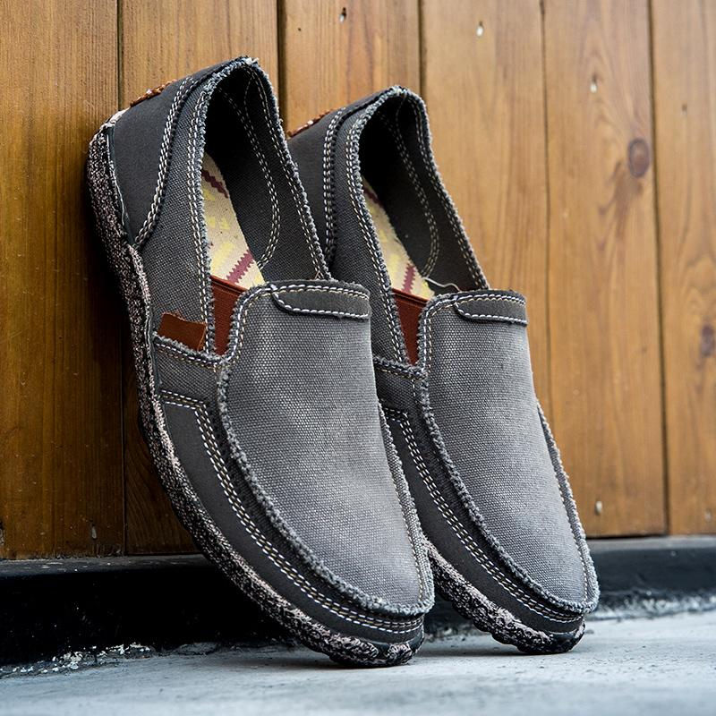 Thumbnail: Men's Canvas Outdoor Boat Shoes