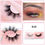 Thumbnail: Mink Eyelashes Hand Made Crisscross False Eyelashes