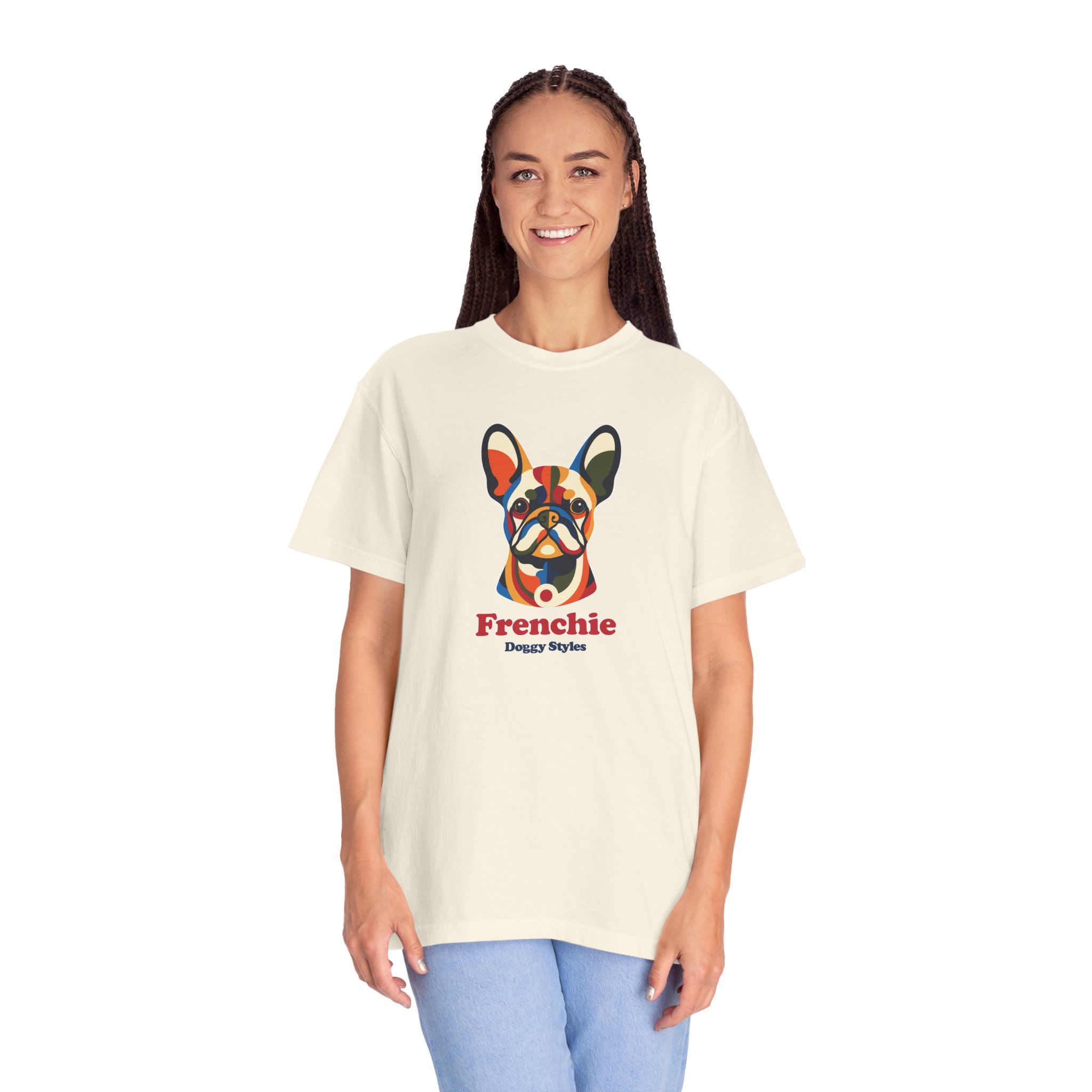 Frenchie Pop Art T-shirt