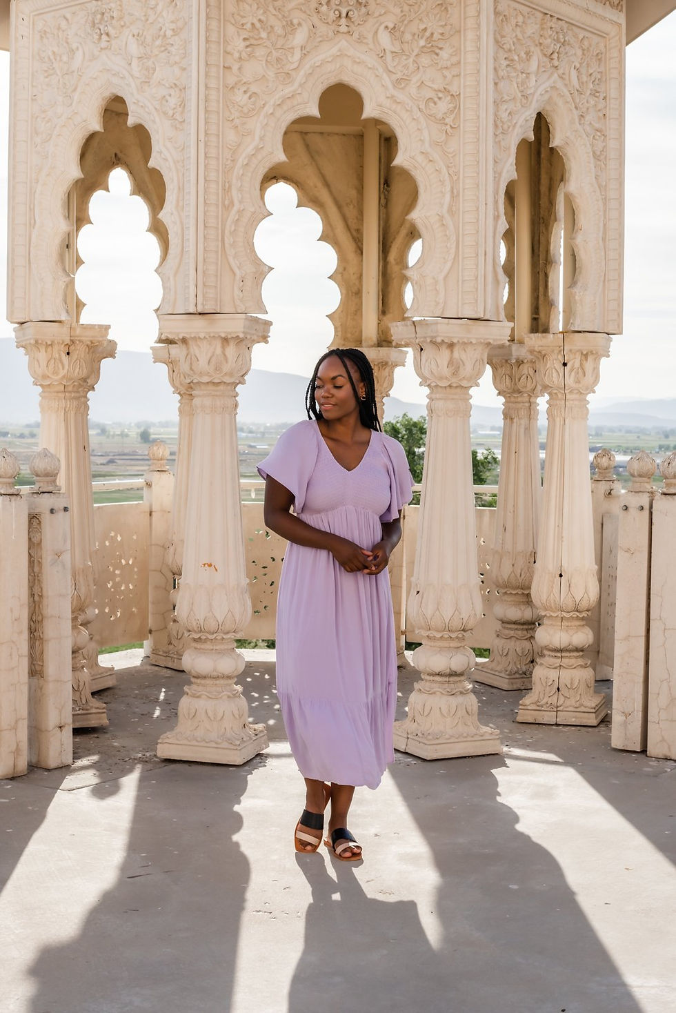 Thumbnail: Heart Flutters Smocked Midi Dress