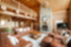 A beautiful open plan room picture of a Chalet at ChaletsOasis.Oasis of