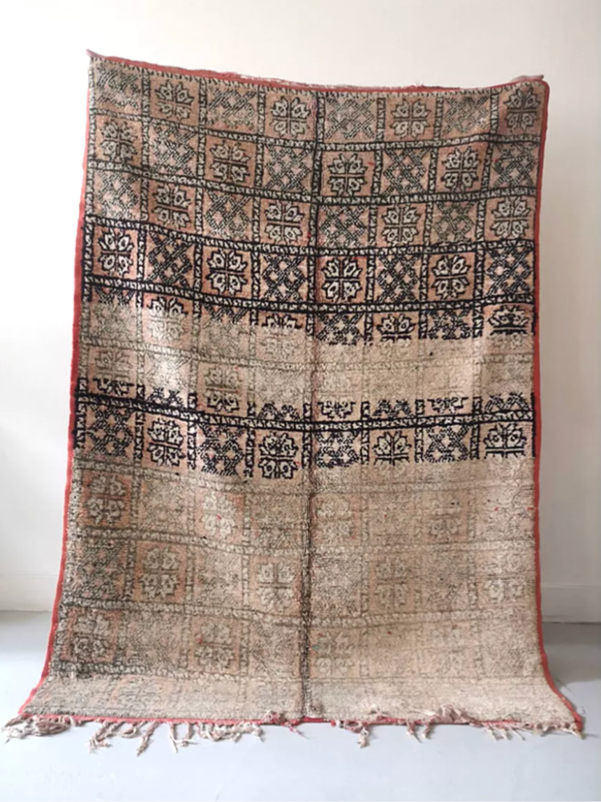 Tapis berbere type kilim, 198 x 141cm