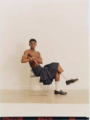 chaise x-line métal design