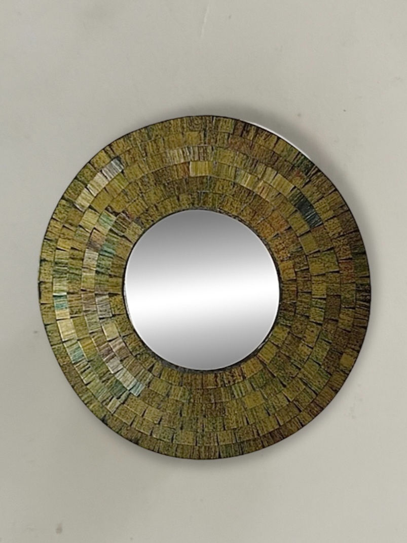 Miroir mosaique vers 1970