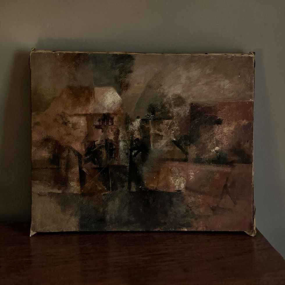 Miniature : Composition sur toile abstraite