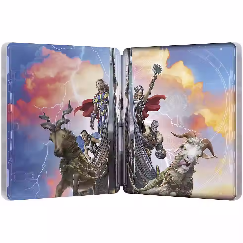 Thumbnail: MARVEL Thor Love & Thunder (2022) 4K UHD Steelbook OOP BESTBUY EXCLUSIVE